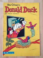 Donald Duck nr 35, 1964. Cover door Carl Barks, Gelezen, Eén stripboek, Ophalen of Verzenden, Diverse tekenaars en schrijvers