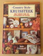 Country Style Kruissteek - Jane Greenoff - 1992, Hobby en Vrije tijd, Borduren en Borduurmachines, Patroon, Gebruikt, Ophalen of Verzenden