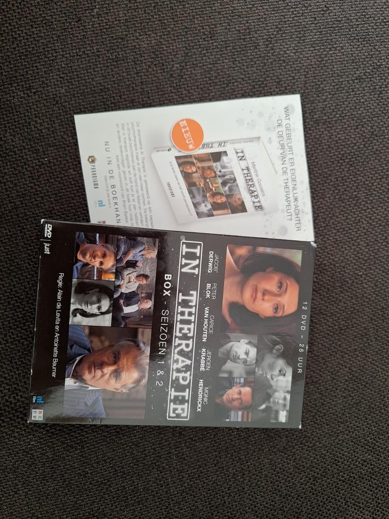 In Therapie - DVD Box Seizoen 1 & 2, Cd's en Dvd's, Dvd's | Tv en Series, Gebruikt, Boxset, Drama, Ophalen of Verzenden