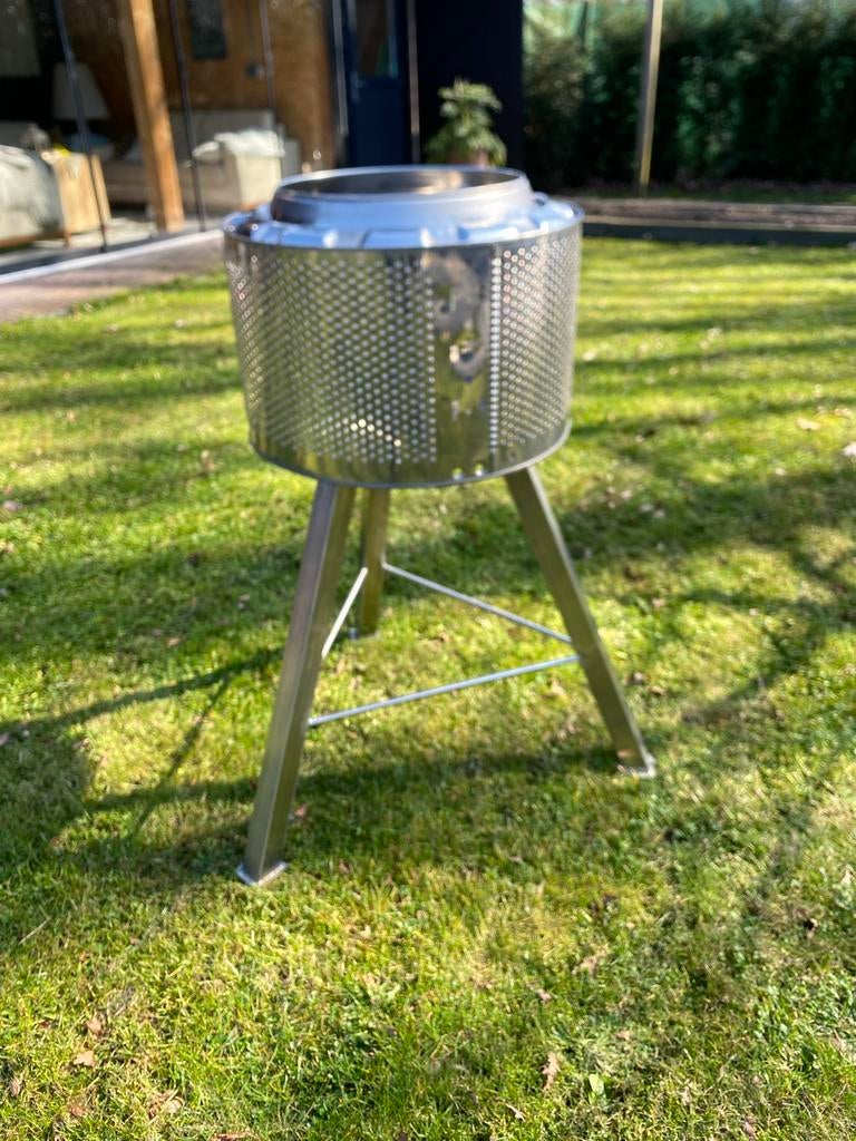 Vuurkorf met RVS onderstel - Uniek design, Tuin en Terras, Vuurkorven, Ophalen, Nieuw, Vuurkorf