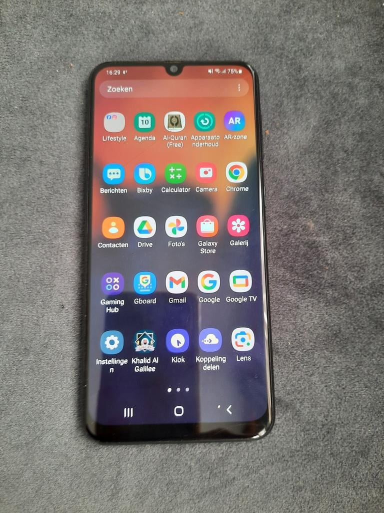 Samsung Galaxy A50 - Zwart - Zo goed als nieuw, Telecommunicatie, Mobiele telefoons | Samsung, Zwart, Touchscreen, Ophalen of Verzenden