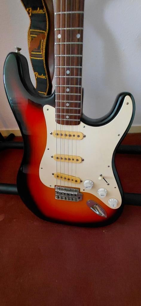 Stratocaster Rokkoman, Muziek en Instrumenten, Ophalen, Solid body, Overige merken