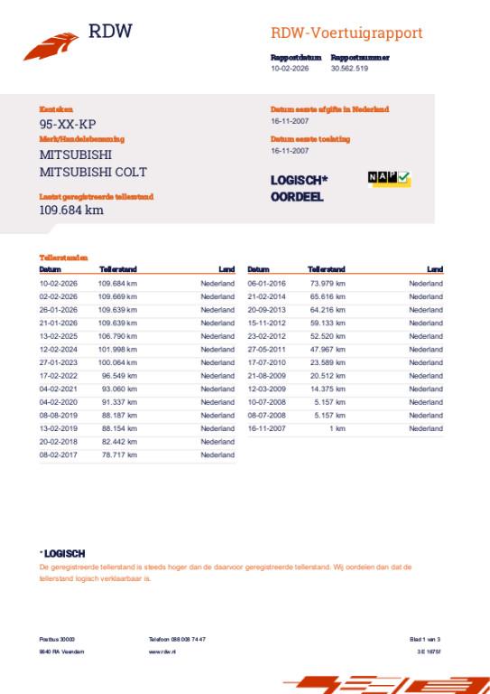 Mitsubishi Colt CZC 1.5 Limited Edition APK 23-2-2027/AIRCO/, Voorwielaandrijving, 15 km/l, Gebruikt, Zwart