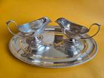 Verzilverd sauce-kannenset Jungerhans, Ophalen of Verzenden