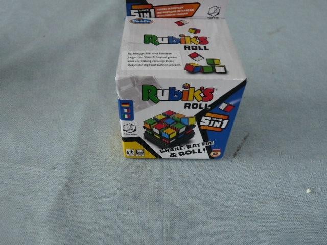 Rubik's Roll -   ThinkFun - 76458 - reisspel  Nieuw, Ophalen of Verzenden, Minder dan 500 stukjes, Nieuw