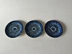 3 kleine Antieke Chinese bordjes 18 Eeuws, Ophalen of Verzenden