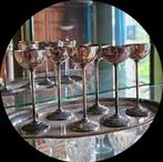 verzilverde likeur- of aperitiefkelkjes antiek, Ophalen