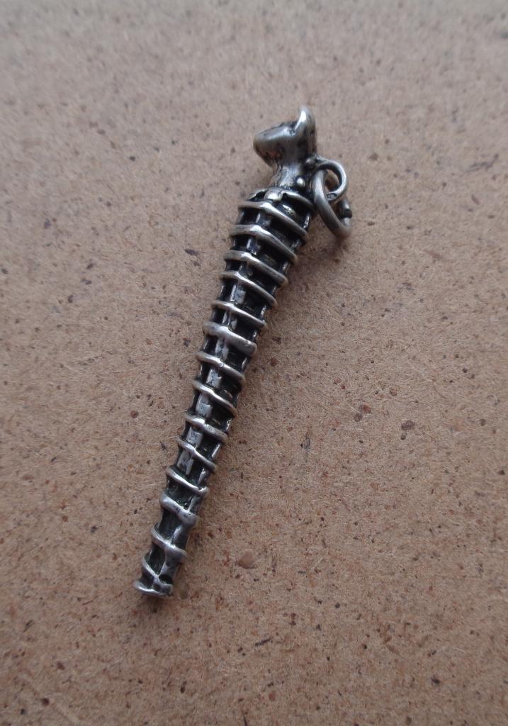 zilveren Egyptische hanger [556], Verzenden, Zo goed als nieuw, Zilver, Zilver