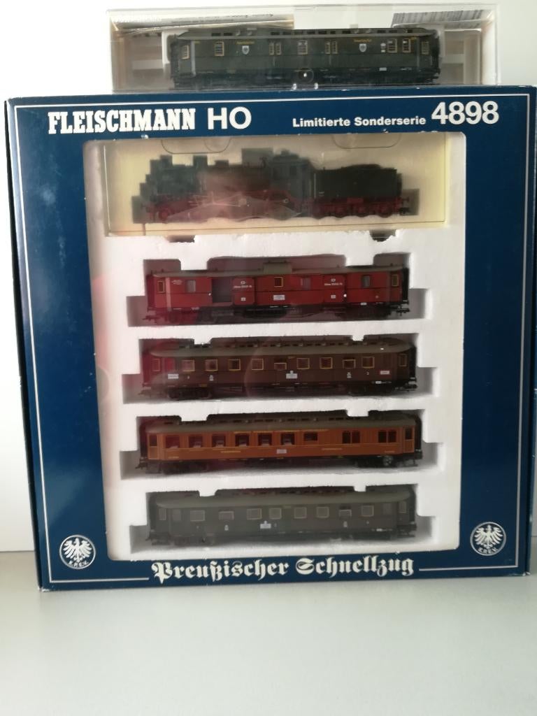 fleischmann 4898, Hobby en Vrije tijd, Modeltreinen | H0, Treinset, Gelijkstroom, Fleischmann, Ophalen of Verzenden