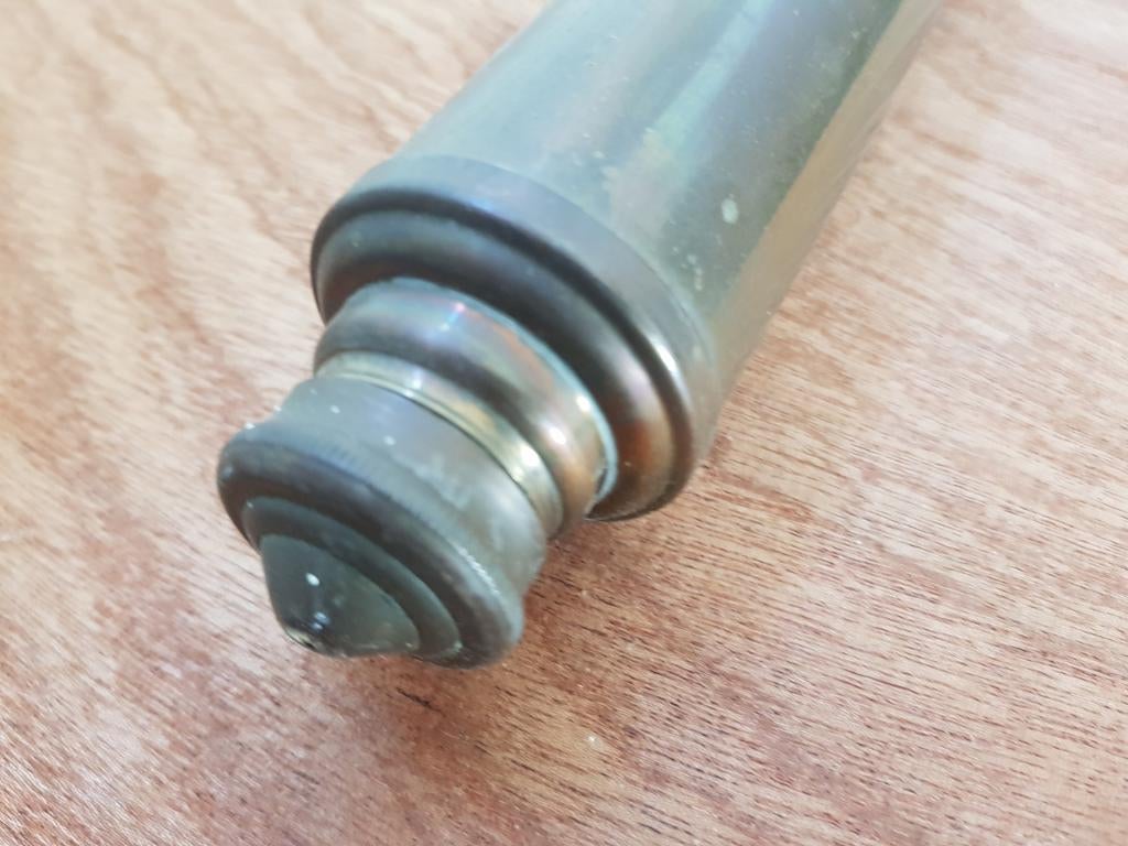 Antieke flitspuit gifspuit waterspuit, Ophalen