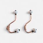 Grote kapstokhaken 19cm - 24 stuks - koperkleur met wit, Ophalen of Verzenden, Nieuw, Wandkapstok, Minder dan 100 cm