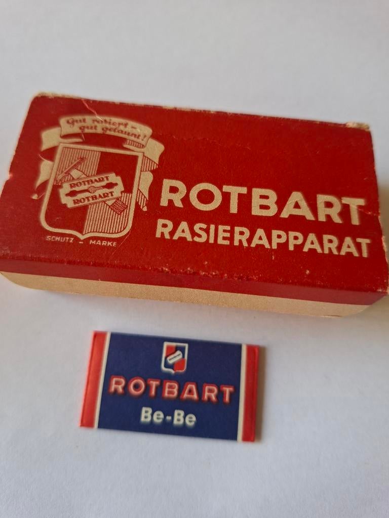 Duits WW2 Rotbart scheerapparaat met originele verpakking, Ophalen of Verzenden