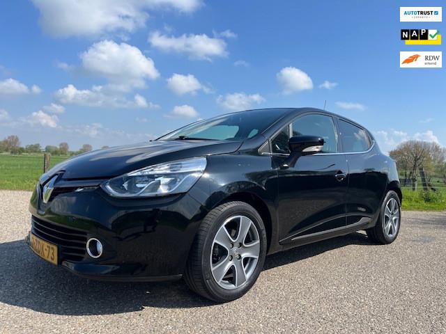 Renault Clio 0.9 TCe ECO Night&Day Airco 66212 km nap bj 201, Auto's, Voorwielaandrijving, 540 kg, Zwart, Origineel Nederlands