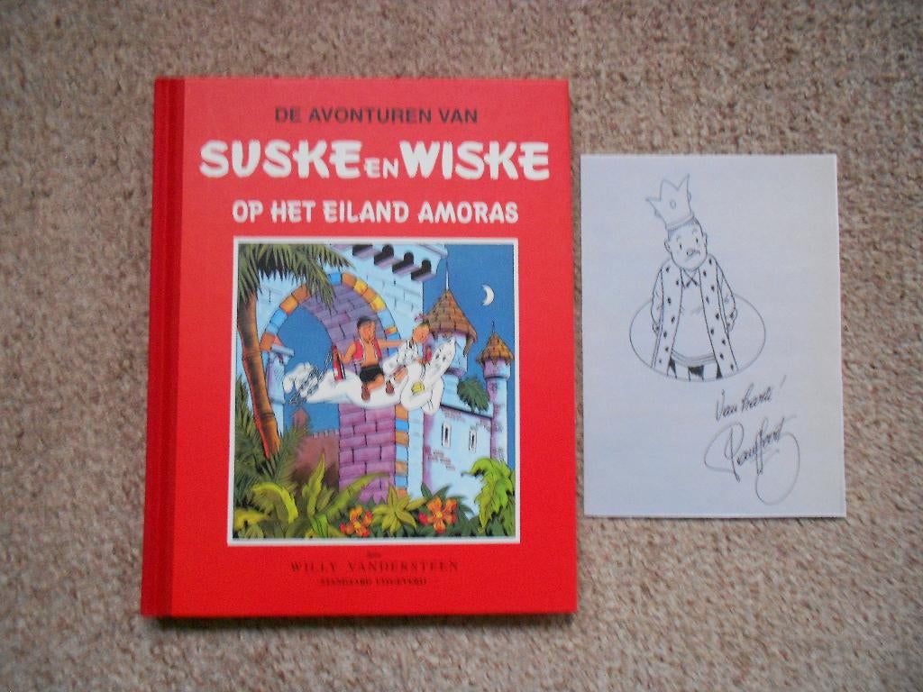Suske en Wiske 2- Op het Eiland Amoras -Klassiek +tek Geerts, Boeken, Stripboeken, Eén stripboek, Nieuw, Ophalen of Verzenden