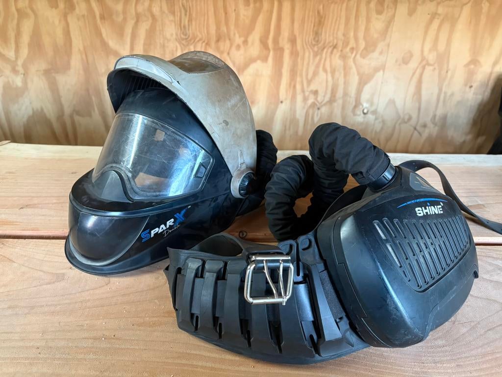 Lashelm sparx double, Ophalen of Verzenden, Zo goed als nieuw, 250 ampère of meer