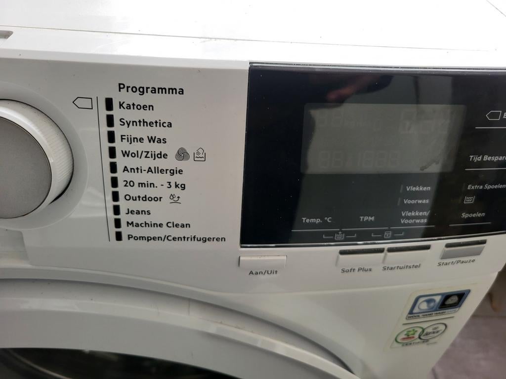 AEG Lavamat 6000 Series wasmachine, Ophalen, Kort programma, 85 tot 90 cm, 1200 tot 1600 toeren