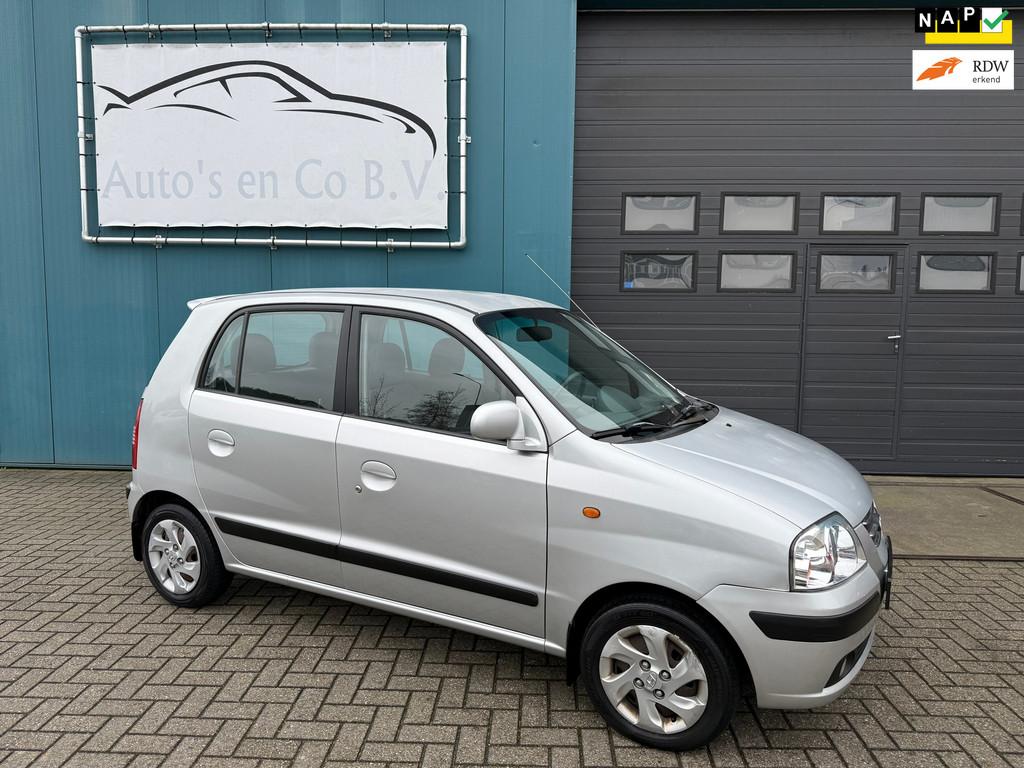 Hyundai Atos 1.1i Dynamic Automaat Stuurbekr Pdc Uniek 12137, Auto's, Hyundai, Bedrijf, Te koop, Atos, ABS, Airbags, Centrale vergrendeling