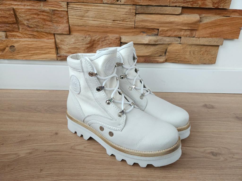 Panama Jack Route Boot Reporter ZGAN! maat 41 wit veterboot, Kleding | Dames, Schoenen, Wit, Lage of Enkellaarzen, Ophalen of Verzenden