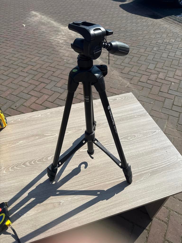 Vanguard MAK 203 statief, Gebruikt, Minder dan 150 cm, Met balhoofd, Ophalen of Verzenden