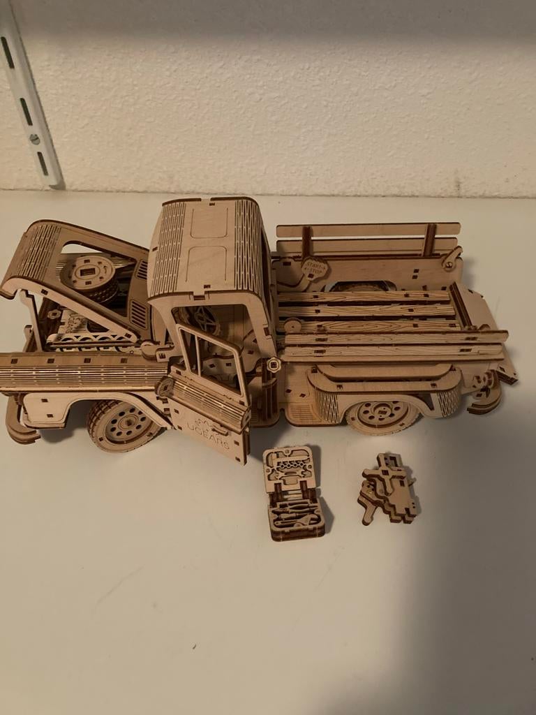 Houten modelauto's: Truck, Pickup en Chevrolet, Overige merken, Gebruikt, Ophalen of Verzenden, Groter dan 1:32