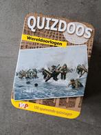 Quizdoos met vragen over de wereldoorlogen., Ophalen of Verzenden