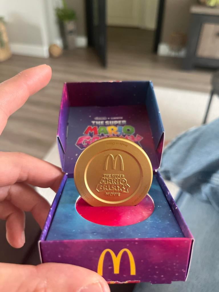 McDonald's Super Mario Galaxy Munt - Nieuw in doosje, Ophalen, Nieuw