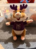 Kerstmis Hamster knuffel AH, Kinderen en Baby's, Ophalen, Zo goed als nieuw, Overige typen