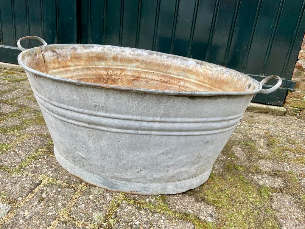 Grote zinken teil, Ophalen