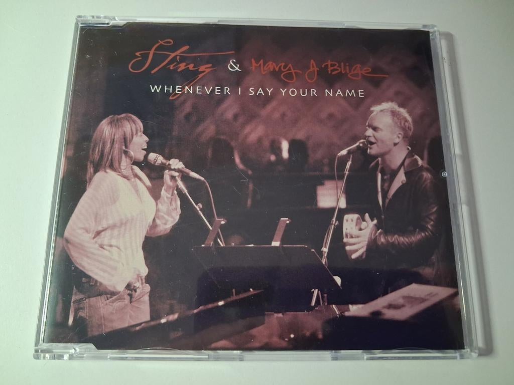 Sting & Mary J Blige – Whenever I Say Your Name, Verzenden, 2000 - 2009, Zo goed als nieuw