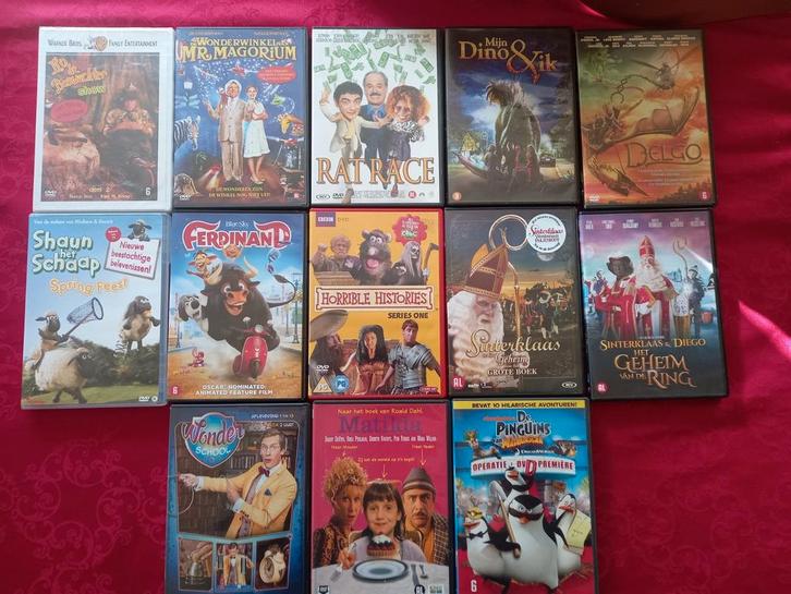 Verzameling jeugd kinder en familie films in goede staat, Cd's en Dvd's, Dvd's | Kinderen en Jeugd, Zo goed als nieuw, Film, Avontuur