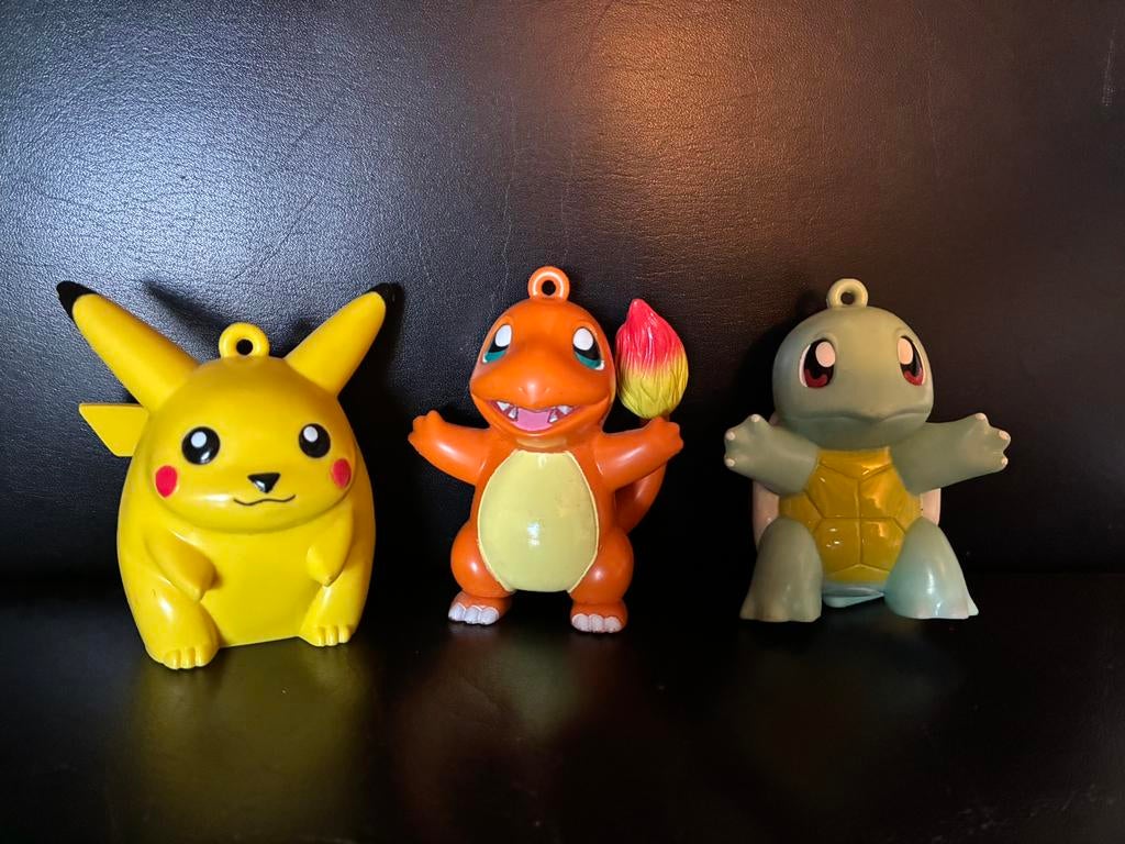 Pokémon figuren Pikachu Charmander Bulbasaur, Ophalen of Verzenden, Gebruikt