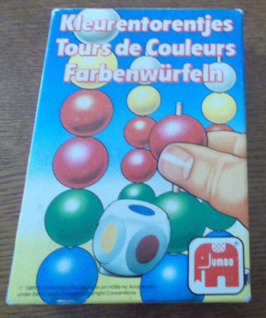 Kleurentorentjes / Jumbo, Een of twee spelers, Ophalen of Verzenden, Gebruikt, Jumbo