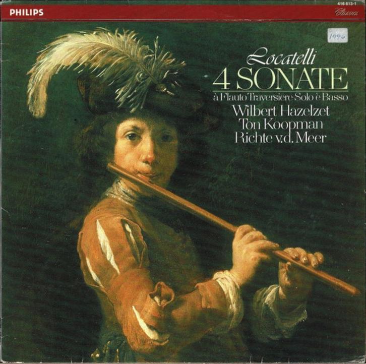 Locatelli  4 Sonate (À Flauto Traversiere Solo È Basso), Cd's en Dvd's, Vinyl | Klassiek, Zo goed als nieuw, Classicisme, Kamermuziek