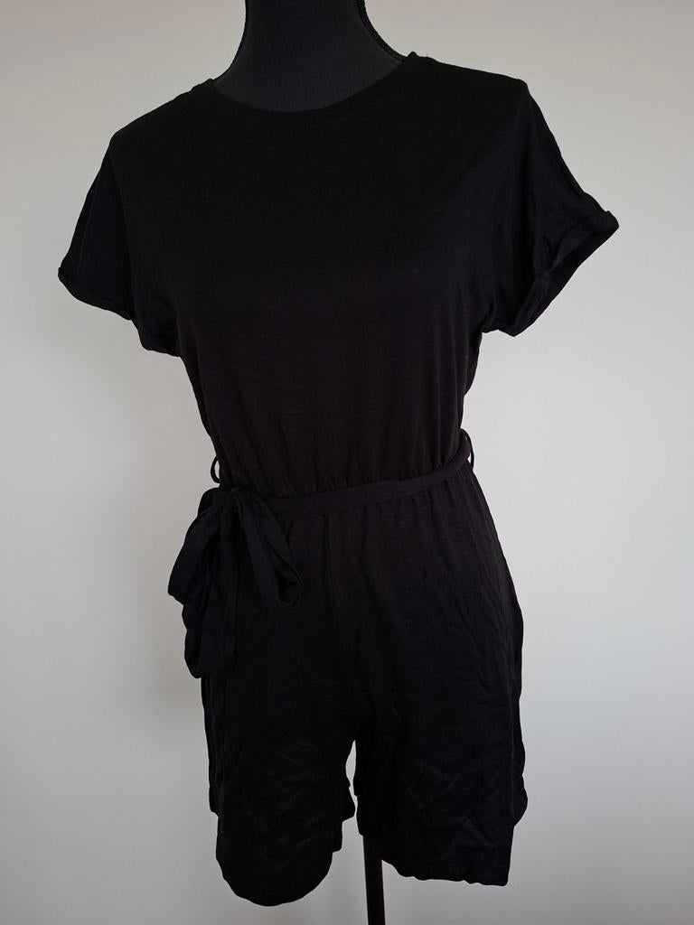 Leuke korte jumpsuit playsuit zwart maat XS/S, Kleding | Dames, Jumpsuits, Zwart, Nieuw, Ophalen of Verzenden, Maat 36 (S)