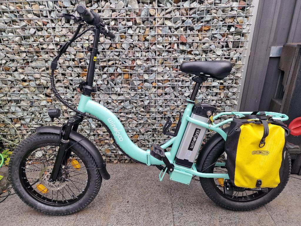 Elektrische opvouwbare Windgoo E20Pro, Fietsen en Brommers, Fietsen | Dames | Damesfietsen, Versnellingen, Zo goed als nieuw, 50 tot 53 cm