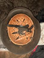 Duitse stahl helm, Verzamelen, Ophalen of Verzenden, Duitsland, Helm of Baret