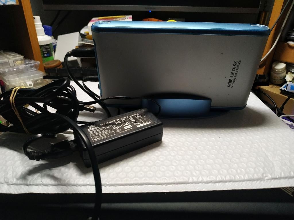 MOBILE DISK EXTERNAL HDD 300gb, Computers en Software, Harde schijven, Gebruikt, HDD, Ophalen of Verzenden, Desktop