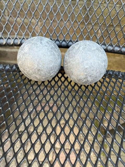 Jeu de boules ballen, Ophalen, Gebruikt