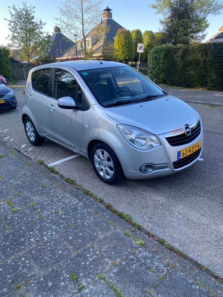 Opel Agila 1.2 16V 2009 airco slechts 125.000.km apk 17-4-27, Voorwielaandrijving, Stof, 40 €/maand, 4 cilinders