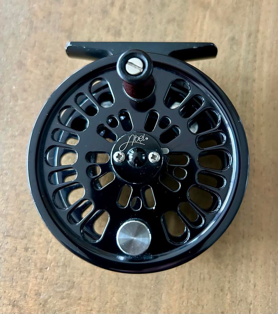 ABEL Creek AC1 Large Arbor Vliegvis reel, Watersport en Boten, Ophalen, Gebruikt, Molen