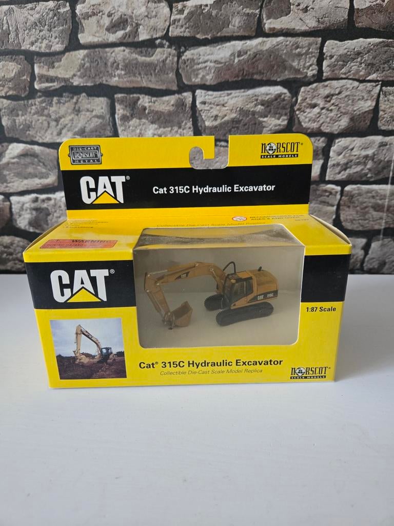 Caterpillar 315C Hydraulic Excavator in originele verpakking, Ophalen of Verzenden, Nieuw, Groter dan 1:32, Overige merken
