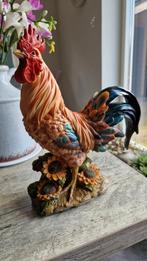 Haan beeld ,met gekraai ,sensor !, Verzamelen, Beelden en Beeldjes, Ophalen of Verzenden, Zo goed als nieuw, Dier