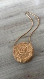 Rieten hand tasje, Ophalen of Verzenden, Zo goed als nieuw, Handtas