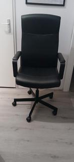 Bureaustoel Ikea Millberget, Huis en Inrichting, Bureaustoelen, Ophalen, Zo goed als nieuw, Zwart, Bureaustoel