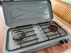Gimeg 2-pits gaskooktoestel met automatische ontsteking ZGAN, 3 kookzones of minder, Ophalen of Verzenden, Zo goed als nieuw, Gas