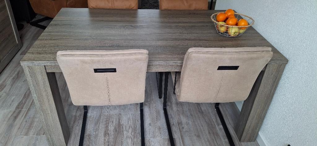 Te koop woonkamer inrichting, Huis en Inrichting, Complete eetkamers, Ophalen, Gebruikt, 4 tot 6 stoelen