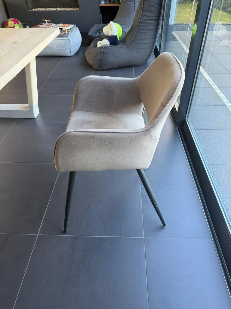 Eetkamerstoelen Karwei, Ophalen, Gebruikt, Bruin, Vijf, Zes of meer stoelen