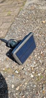 Klein zonnepaneel met kabel, Ophalen of Verzenden