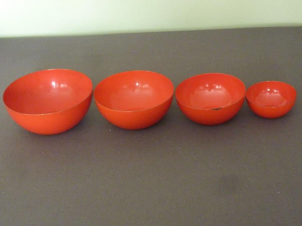 Schaal 4x Finel Kaj Franck, Antiek en Kunst, Verzenden