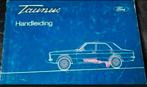 FORD TAUNUS TC 1 handleiding,nederlandstalig, Ophalen of Verzenden